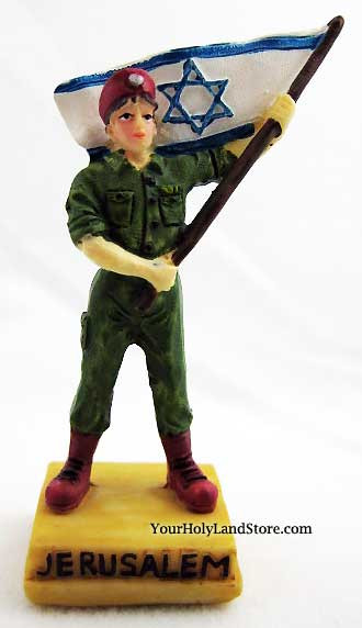 Israeli Army Soldier Figurine