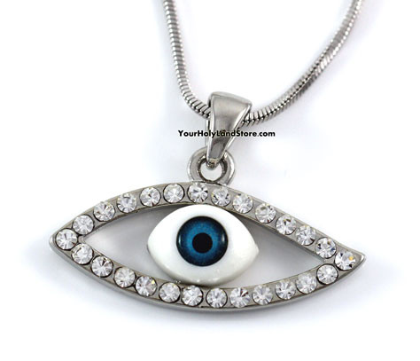 Blue Evil Eye Protection Necklace