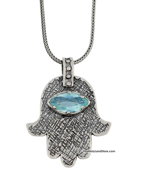 Hamsa Protection Hand Necklace