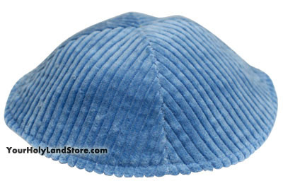 Blue Velvet Kippah