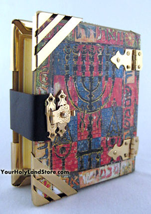 Tehillim Psalms Book with Menorah Cover by Jack Jaget