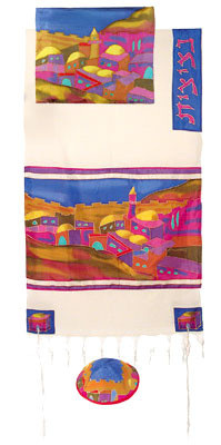 Cotton and Silk Tallit