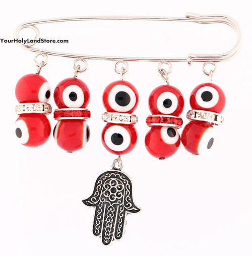 Baby Jewelry Evil Eye Pin