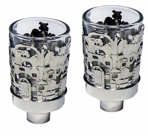 Neronim Candle Holders - Jerusalem Design
