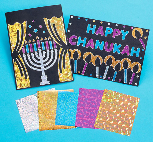Foil Art Kit - Chanukah - Tiferes Judaica