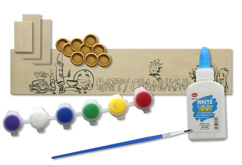Create Your Own Wood Chanukah Menorah