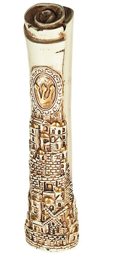 Mezuzah Case - Parchment Shape