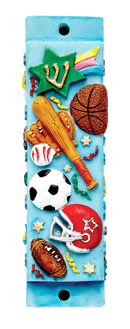 Colorful Sports Mezuzah Case