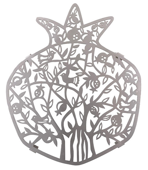 Pomegranates Tree Stainless Steel Trivet