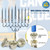 Disposable Liner Inserts for Candle Hanukkah Menorah