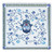 Porcelain Matzah Plate - Hamsa Design
