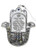 Silver Plated Hamsa Wall Hanging - Home Blessing