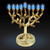 Color Changing LED Tree of Life Hanukkah Menorah with Remote