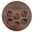 Acacia Wood Passover Seder Plate
