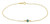10KT Yellow Gold Evil Eye Delicate Bracelet 