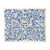 Blue Embroidered Challah Cover – Birds, Flowers & Pomegranates