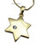 GOLD PLATED STAR OF MAGEN DAVID NECKLACE
