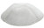 White Suede Leather Kippah
