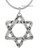 Silver Jewish Star of David Necklace