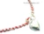 Red String Sterling Silver Kabbalah Bracelet with Heart Pendant