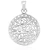 Shema Yisrael Circle Necklace