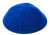 Blue Wool Kippah