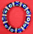 Evil Eye Protection Glass and Zircon Bracelet