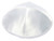 WHITE SATIN KIPPAH