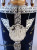 TORAH SCROLL + YAD + RIMONIM