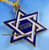 24K Gold Plated STAR OF MAGEN DAVID NECKLACE
