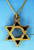 OLIVE WOOD STAR OF DAVID NECKLACE