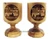 Jerusalem Olive Wood Candlesticks