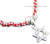 RED STRING KABBALAH BRACELET + STAR OF DAVID