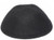 Black Wool Kippah