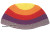 BIG COLORFUL KIPPAH