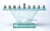 Hanukkah Glass Menorah