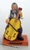 JEWISH FIGURINE WITH CELLO