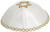 Kippah with Gold Star of David on Top