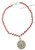 Kabbalah Red String Bracelet with Hamsa Pendant and Blessing