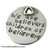 "We are believers, children of believers" Silver Pendant