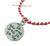 Kabbalah Red String Bracelet with Hamsa and Blessing