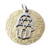 Silver & Gold Filled Pendant with 7 Blessings