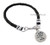 Shema Yisrael Leather Bracelet