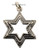 Silver Star of David Pendant