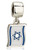 Silver Israeli Flag Charm