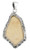 Jerusalem Stone & Silver Pendant with Hamsa