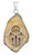 Jerusalem Stone & Silver Pendant with Hamsa