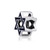 Sterling Silver Star of David Bead Charm