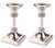 Shabbat Candlesticks with Crystals