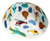 Kids White Kippah with Airplanes and Helicopters